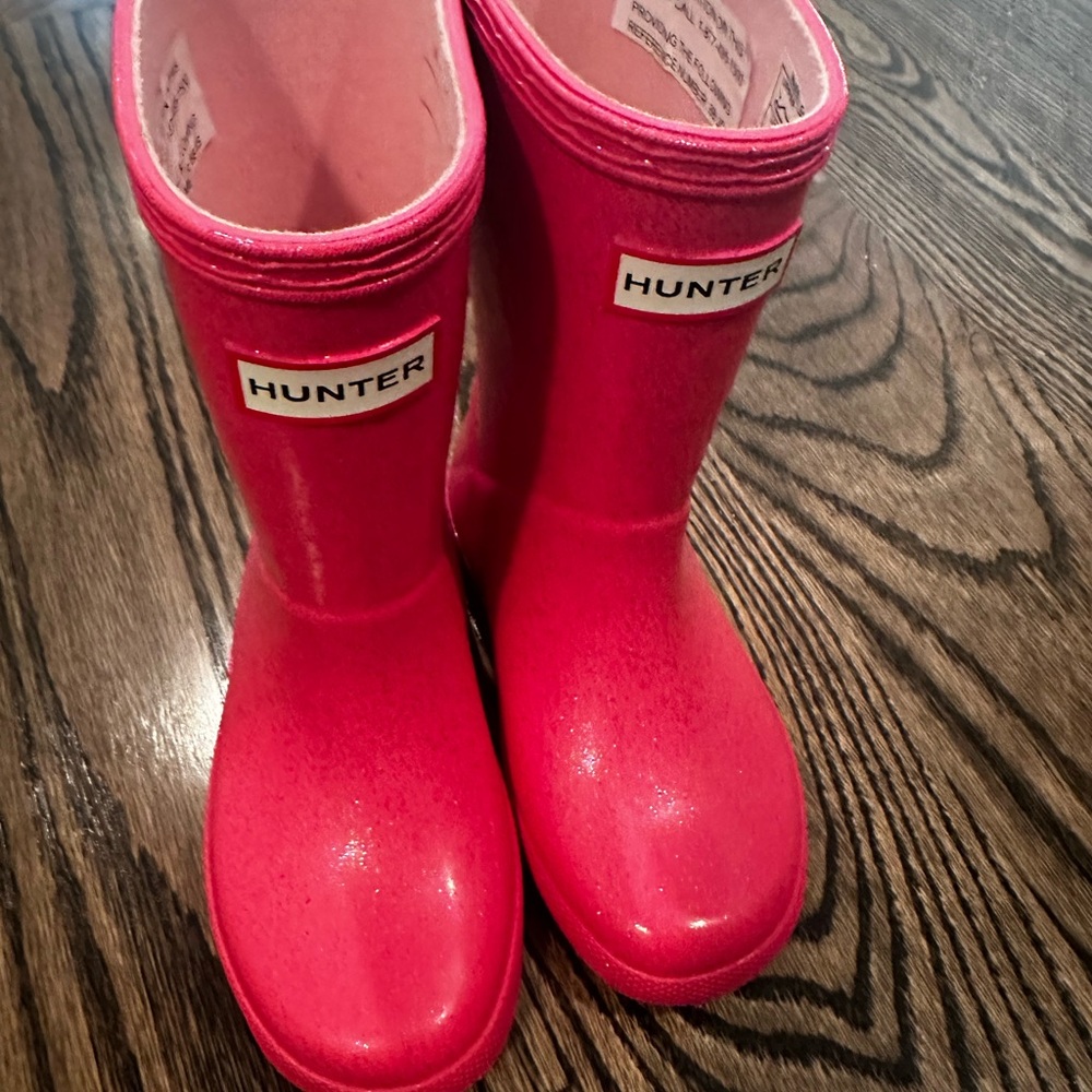 Hunter toddler girl rain boots
